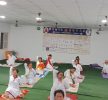 मा नवदुर्गा मन्दिर परिसरमा सञ्चालित निःशुल्क योग साधना केन्द्र : नियमित योग अभ्यासबाट स्वस्थ जीवनतर्फ आकर्षित हुँदै स्थानीय