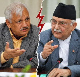 ओलीको हस्तक्षेपप्रति लेखराज भट्ट असन्तुष्ट, एमाले छाड्नेबारे छलफल